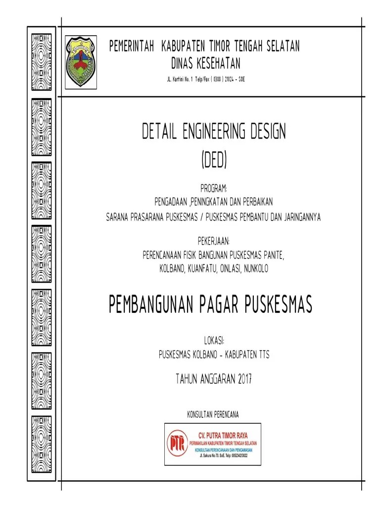 Gambar Pagar Puskesmas Kolbano | PDF
