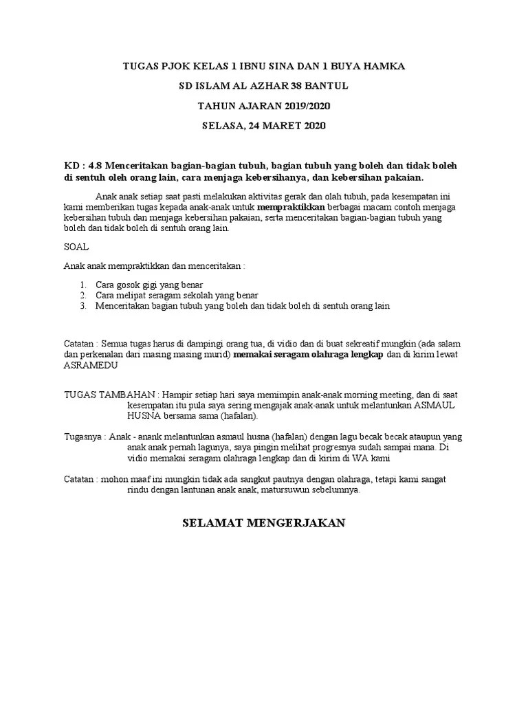 Selamat Mengerjakan | PDF