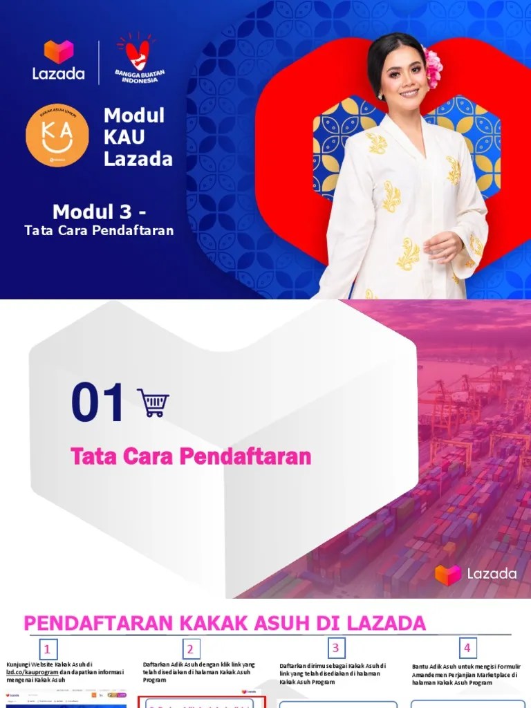 Modul KAU Lazada 3 - Tata Cara Pendaftaran Menjadi Kakak Asuh | PDF