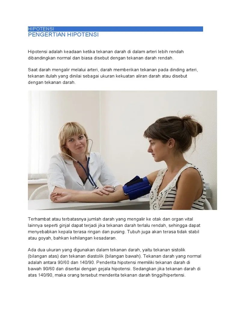 HIPOTENSI