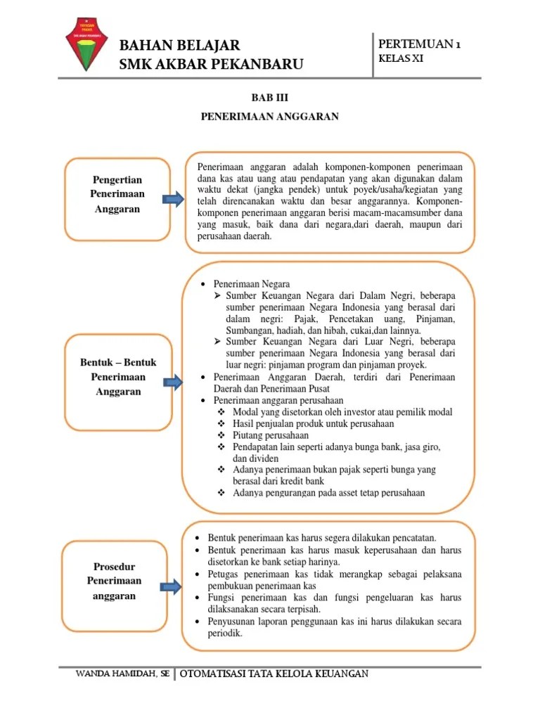 OTK Keuangan 1 | PDF
