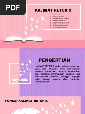 Kalimat Retoris | PDF