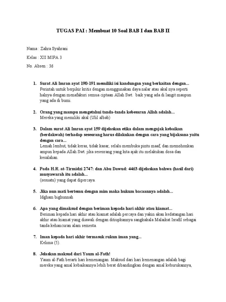 Tugas Pai | PDF