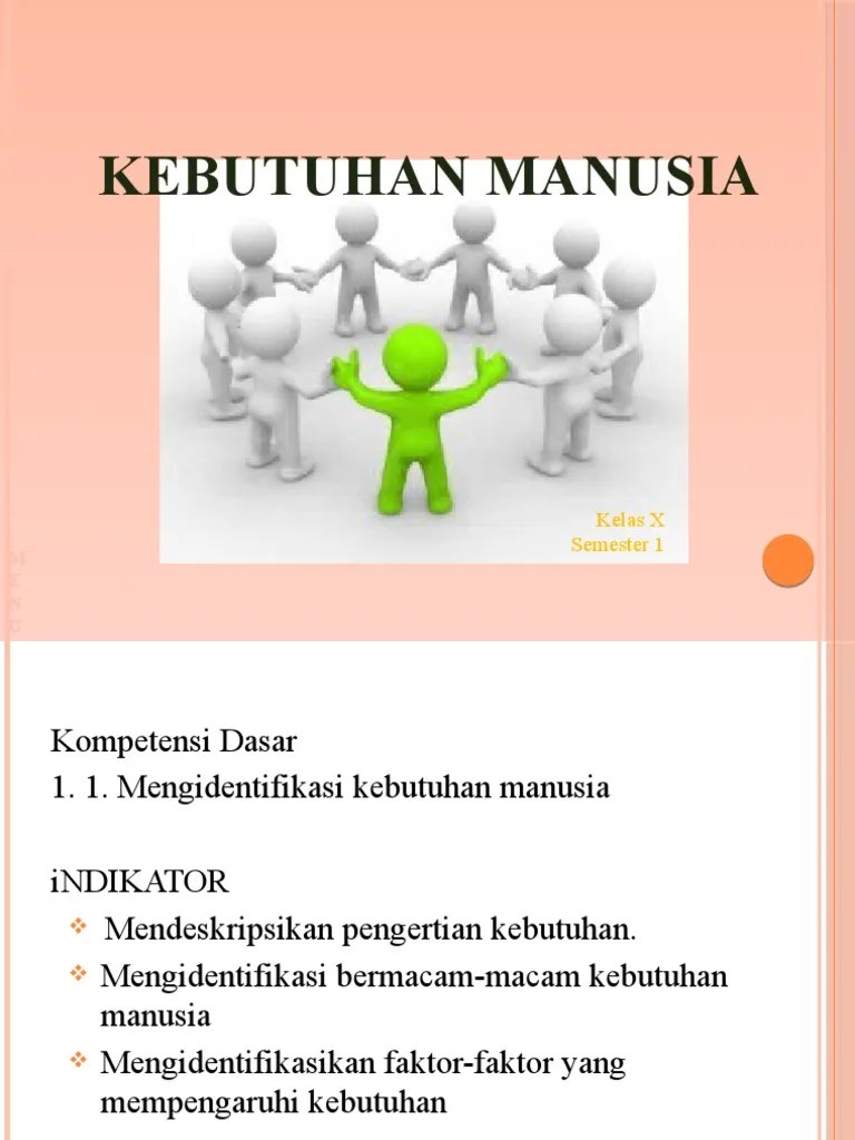 Kebutuhan | PDF