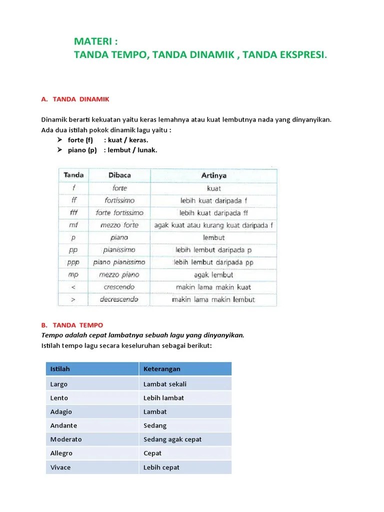 2b.TANDA TEMPO, DINAMIK, EKSPRESI | PDF