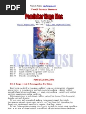 Pendekar Naga Mas | PDF
