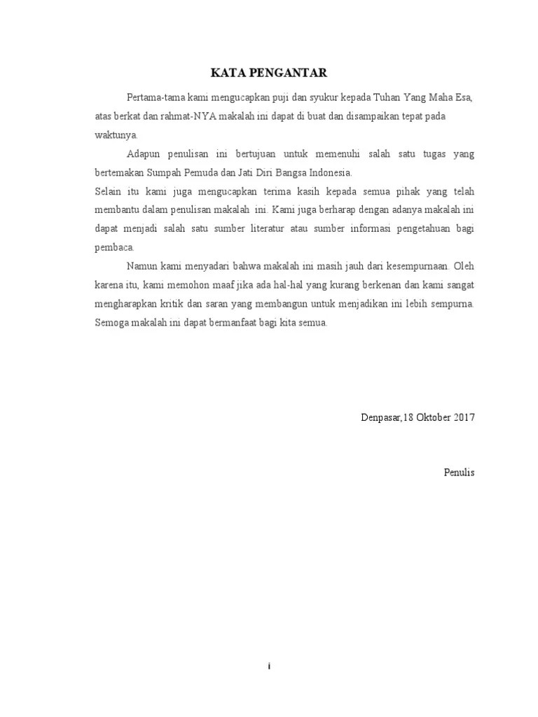 Kata Pengantar | PDF