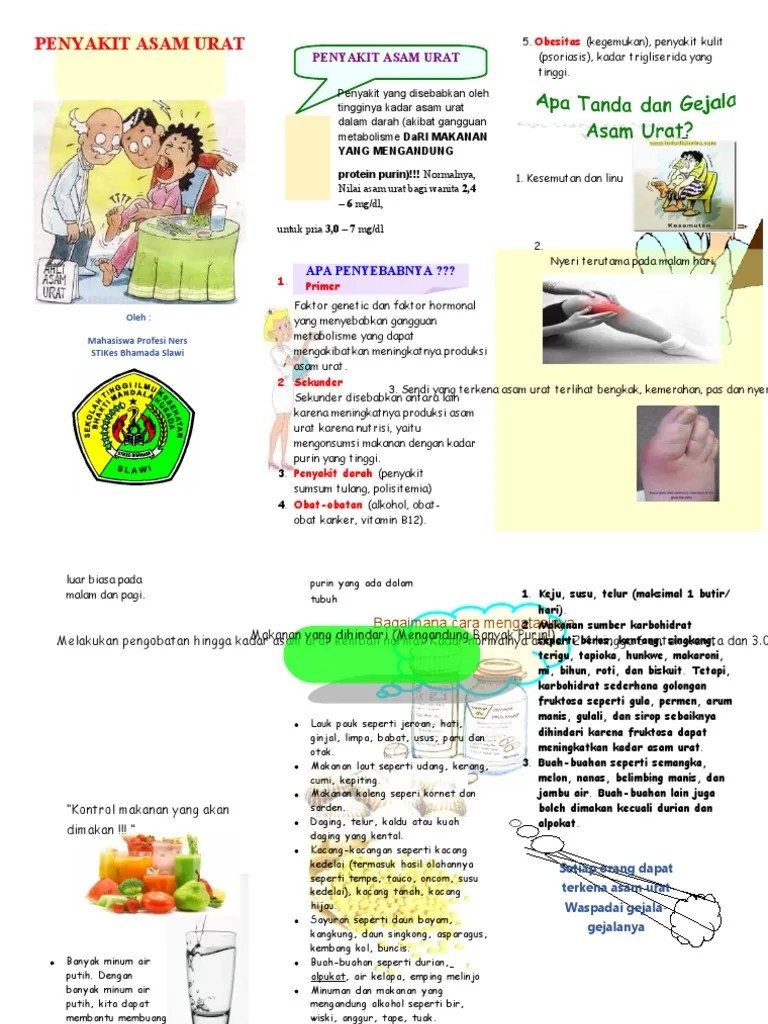 Leaflet Asam Urat
