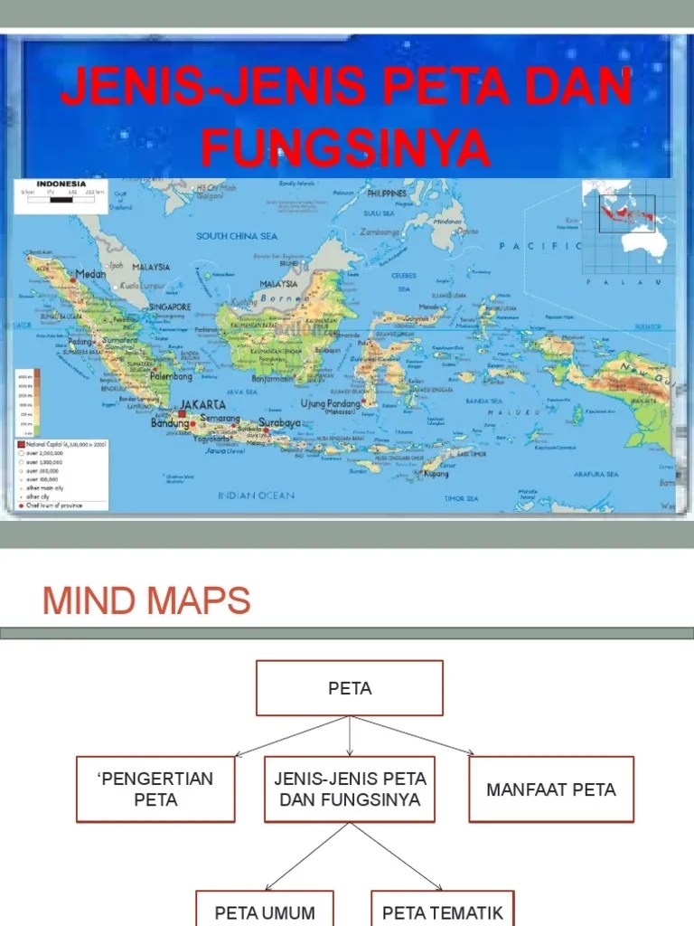Jenis-Jenis Peta Dan Fungsinya | PDF
