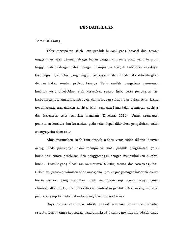 Laporan Praktikum Abon | PDF