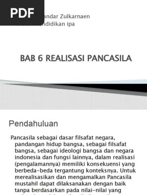 PPKN Tugas Bab 6 | PDF