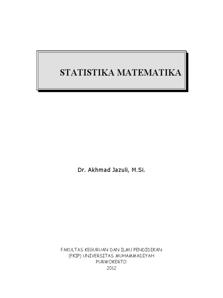 Statistika Matematika | PDF