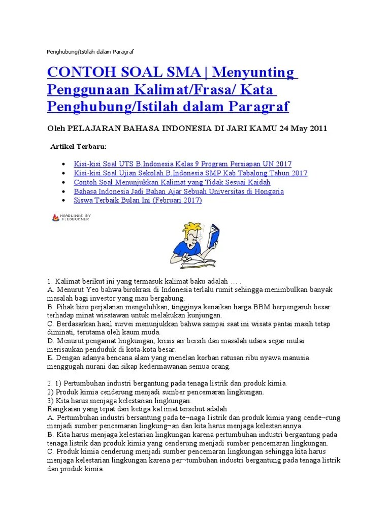 BAHASA INDONESIA Menyunting Kata | PDF