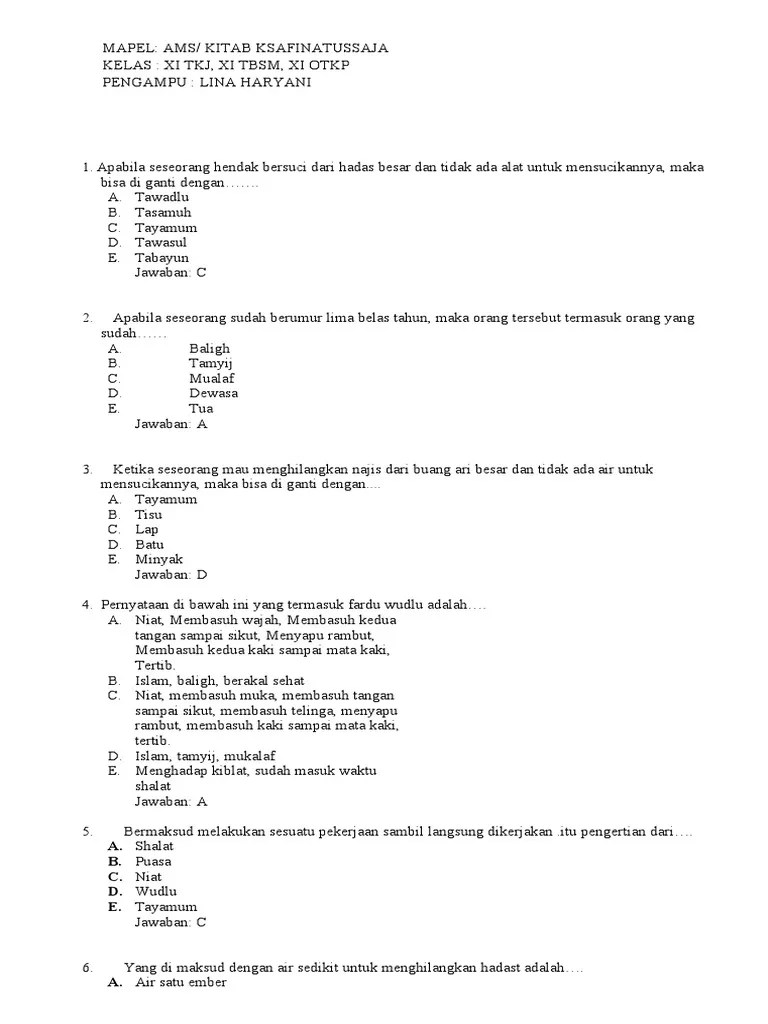 Xi Ams Linaharyani | PDF