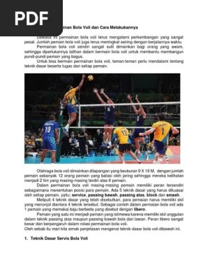 Permainan Bola Voli | PDF