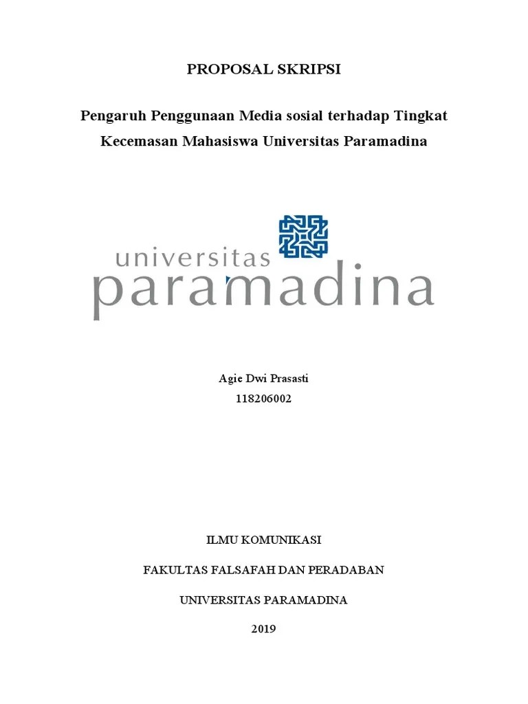 Proposal Skripsi Agie Ed | PDF