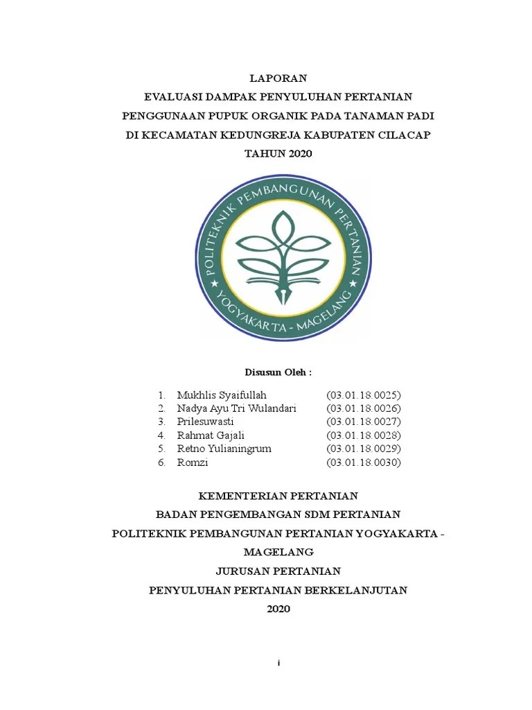 Laporan Evaluasi Dampak PP Kelompok 5 | PDF