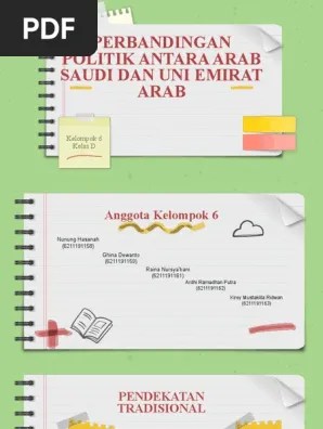 Kel. 6 Kelas D-Arab Saudi &amp; Uni Emirat Arab | PDF