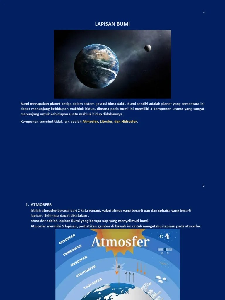 Bab 5 - Lapisan Bumi | PDF