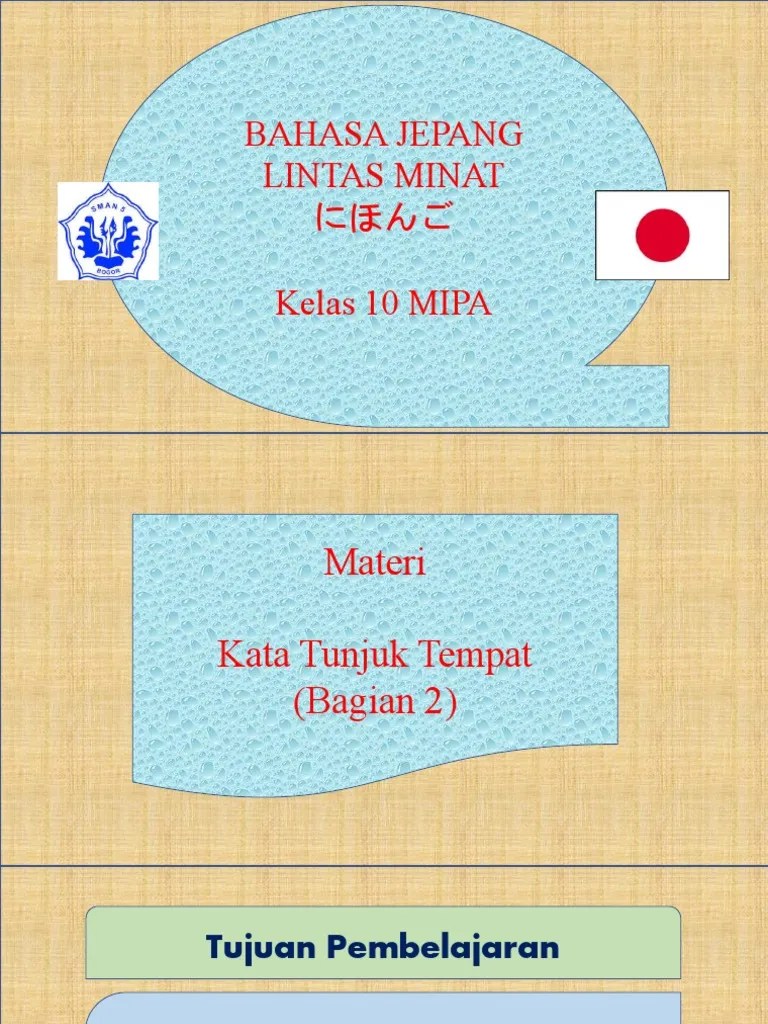 Kata tunjuk tempat (Part 2)