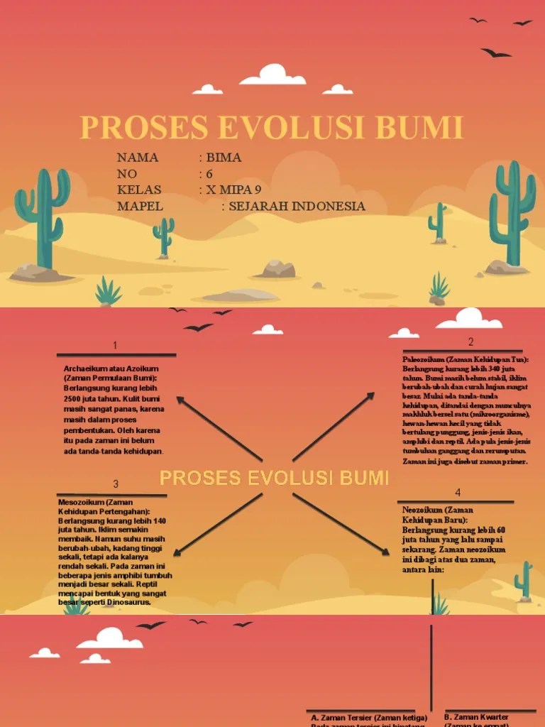 Tugas Evolusi Bumi - Sejarah Indonesia | PDF