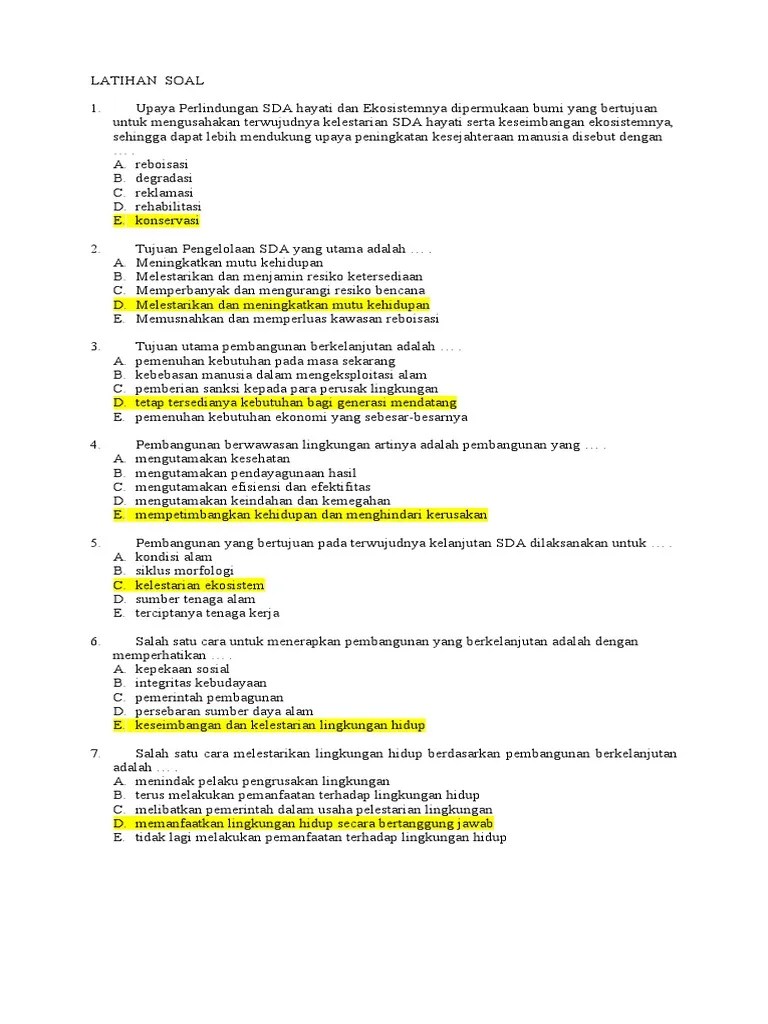10-Jagad Wenang S - Soal Xi Ips Dan Linmin 2020 | PDF