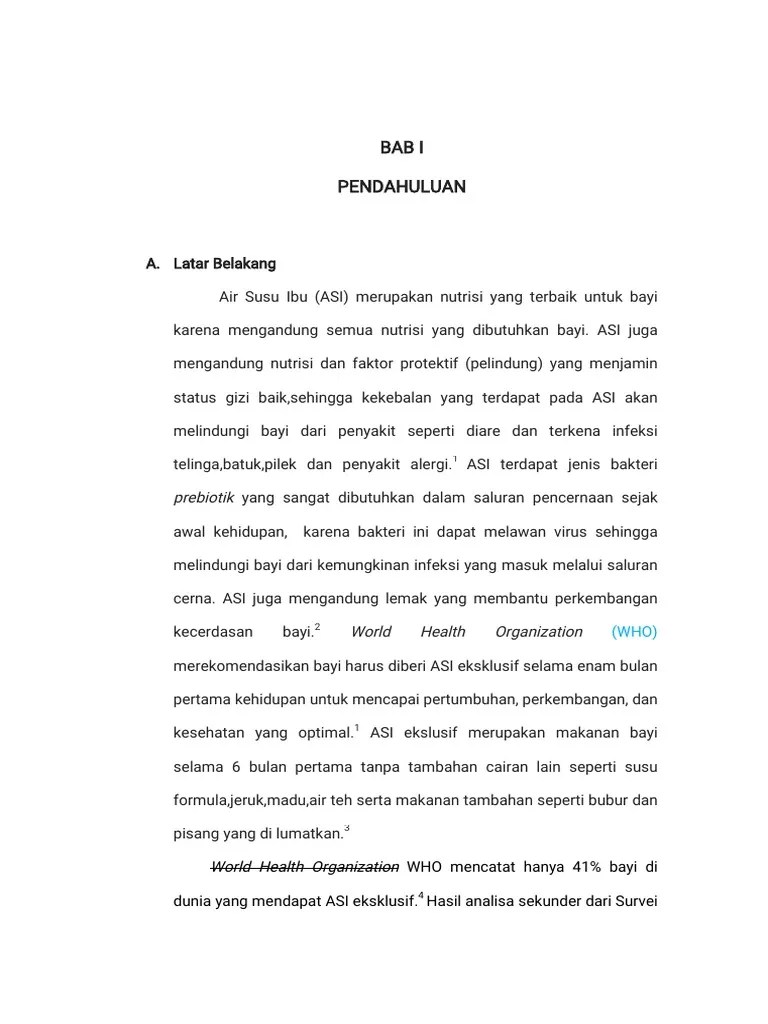 Bab I Revisi 3 Bismillah | PDF