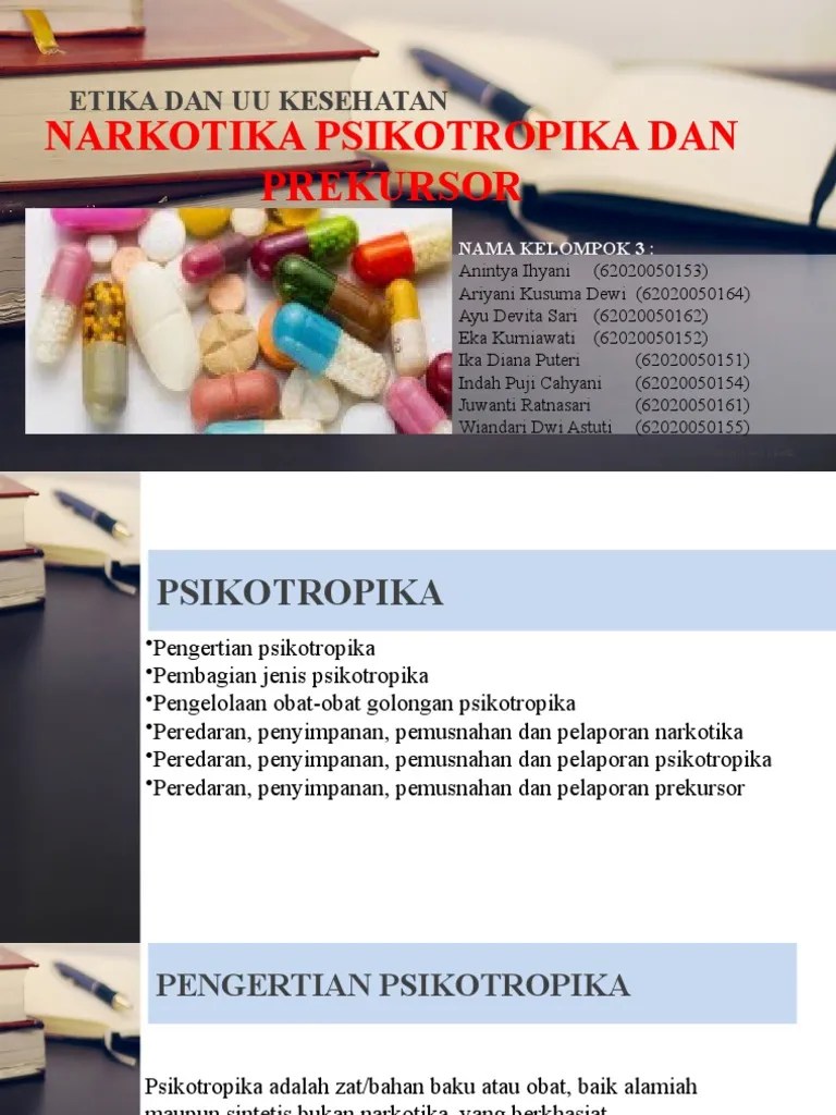 Etika &amp; Uu Kesehatan Psikotropika &amp; Narkotika | PDF