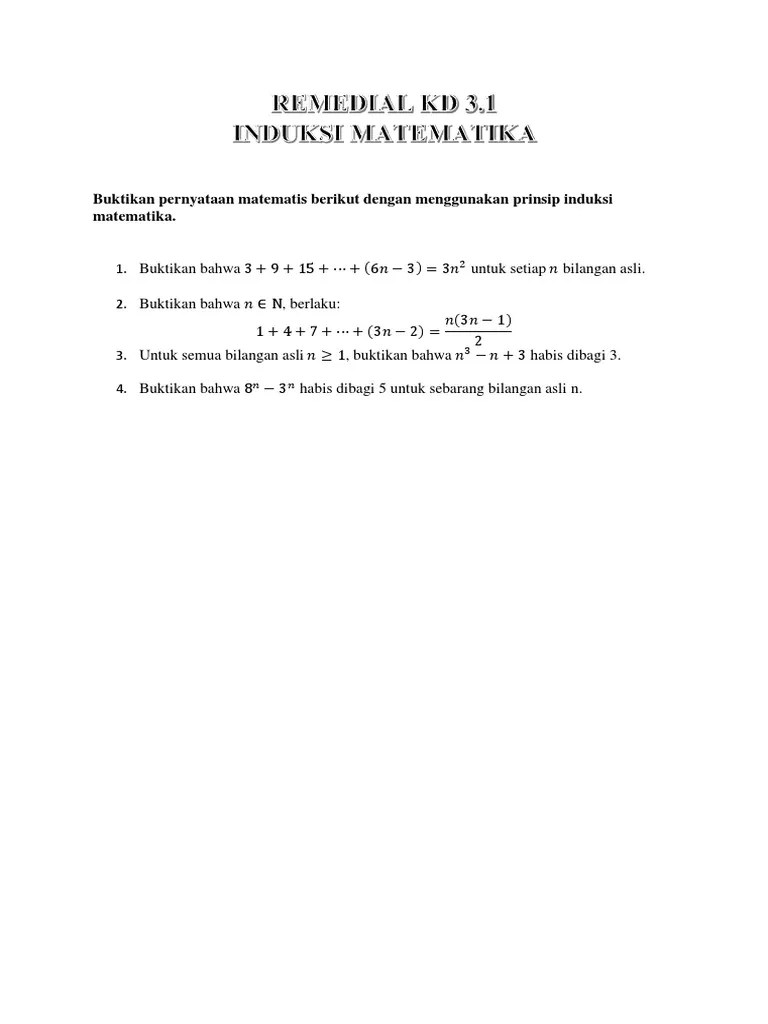 REMEDIAL KD 3.1 | PDF