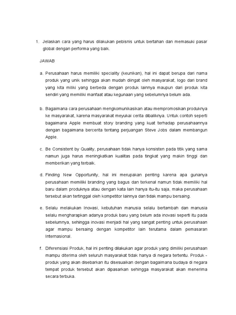 Bisnis Internasional | PDF