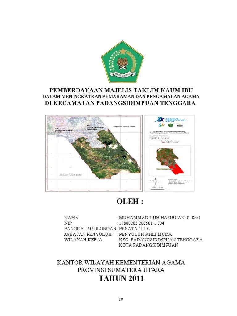 PEMBERDAYAAN MAJELIS TAKLIM KAUM IBU | PDF