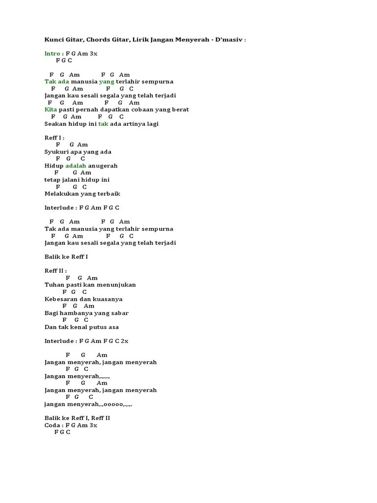 Kunci Gitar Lagu Jamrud Hari Ini Hari Yang Kau Tunggu - Chord Gitar dan  Lirik Lagu Indonesia Terbaru