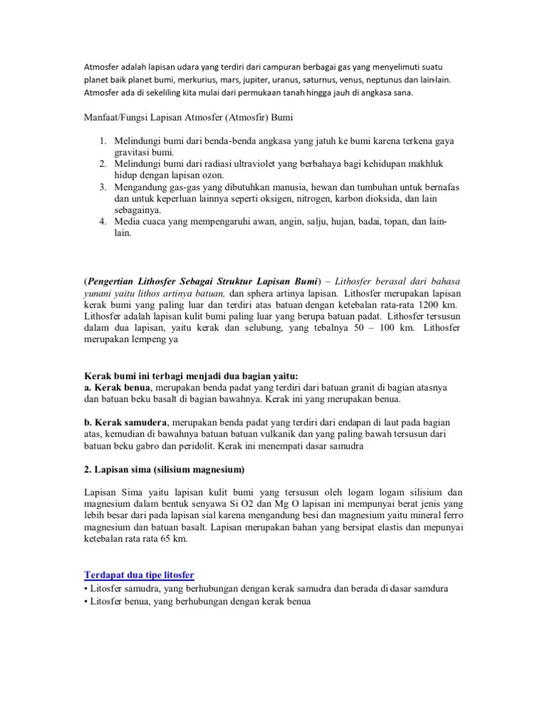 Gambar Struktur Bumi 2