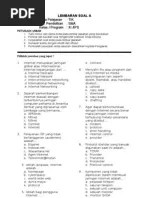 Soal Tik Xi - 1 | PDF
