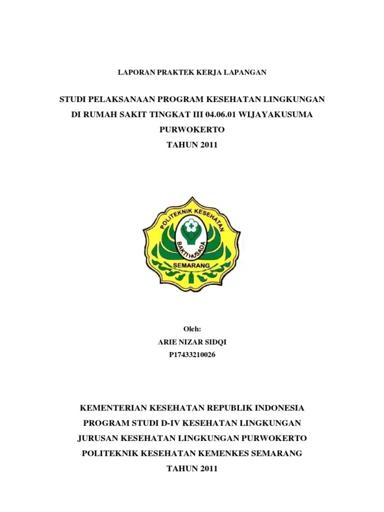 Laporan Magang Rumah Sakit Tingkat III Wijayakusuma Purwokerto | PDF