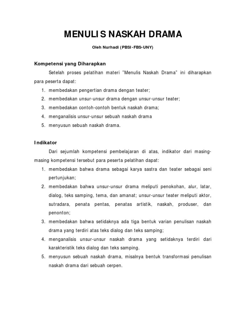Naskah Drama | PDF