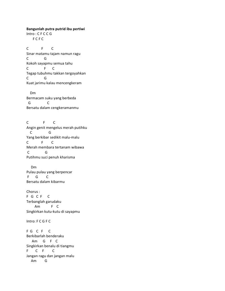 Kunci Gitar Iwan Fals | PDF