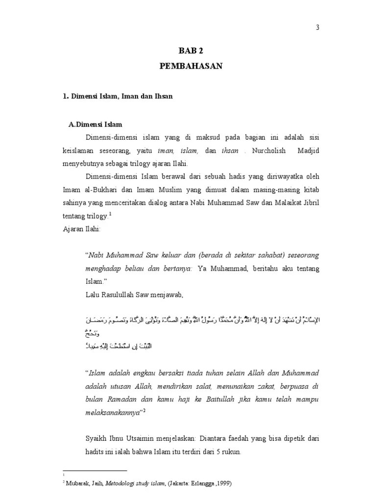 Hadis Tentang Iman Islam Dan Ihsan Pdf - Nusagates