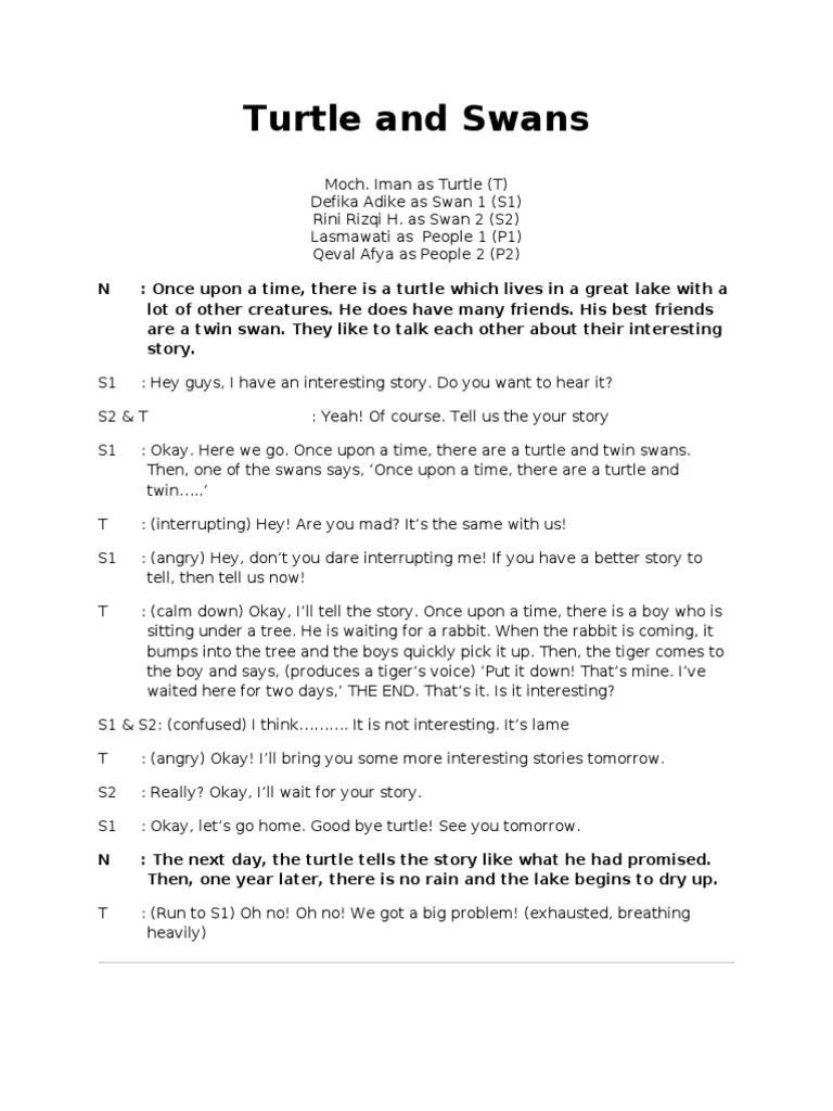 Teks Drama Bahasa Inggris 8 Orang - Berbagai Teks Penting