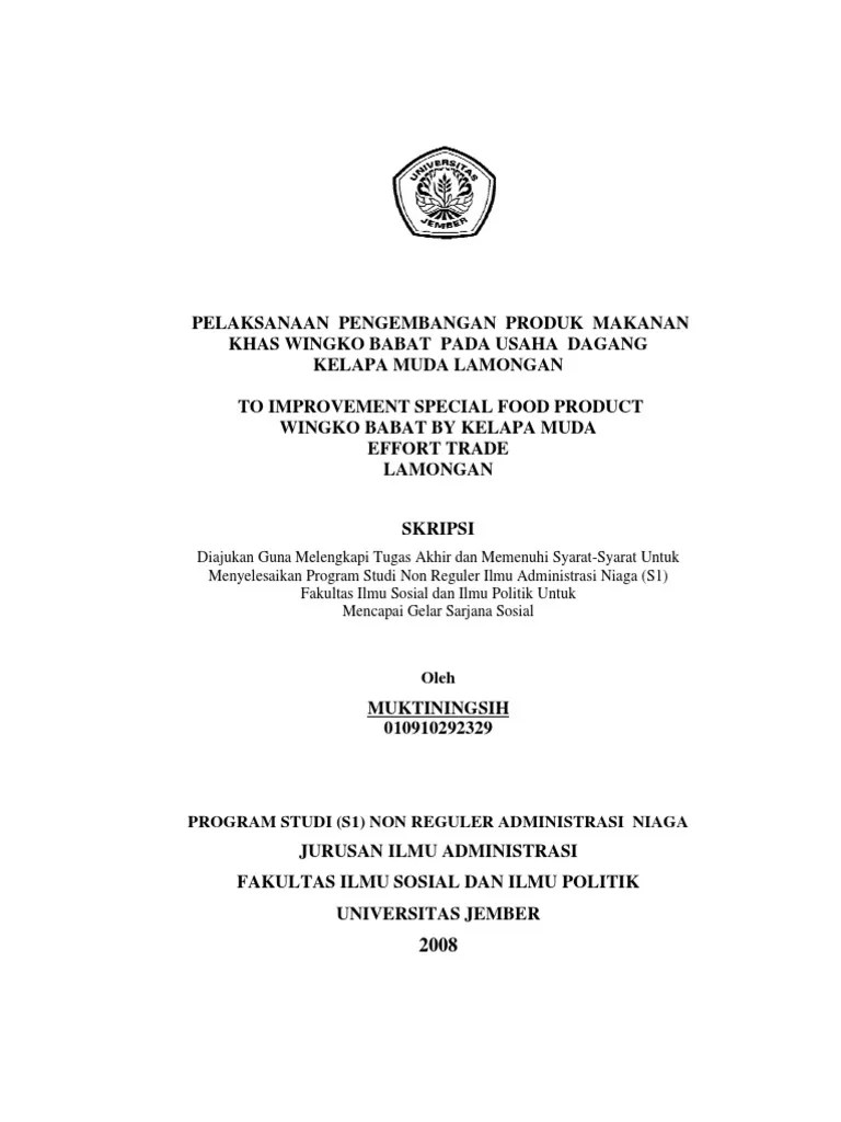 34 Contoh Judul Skripsi Administrasi Bisnis - Info Uang Online