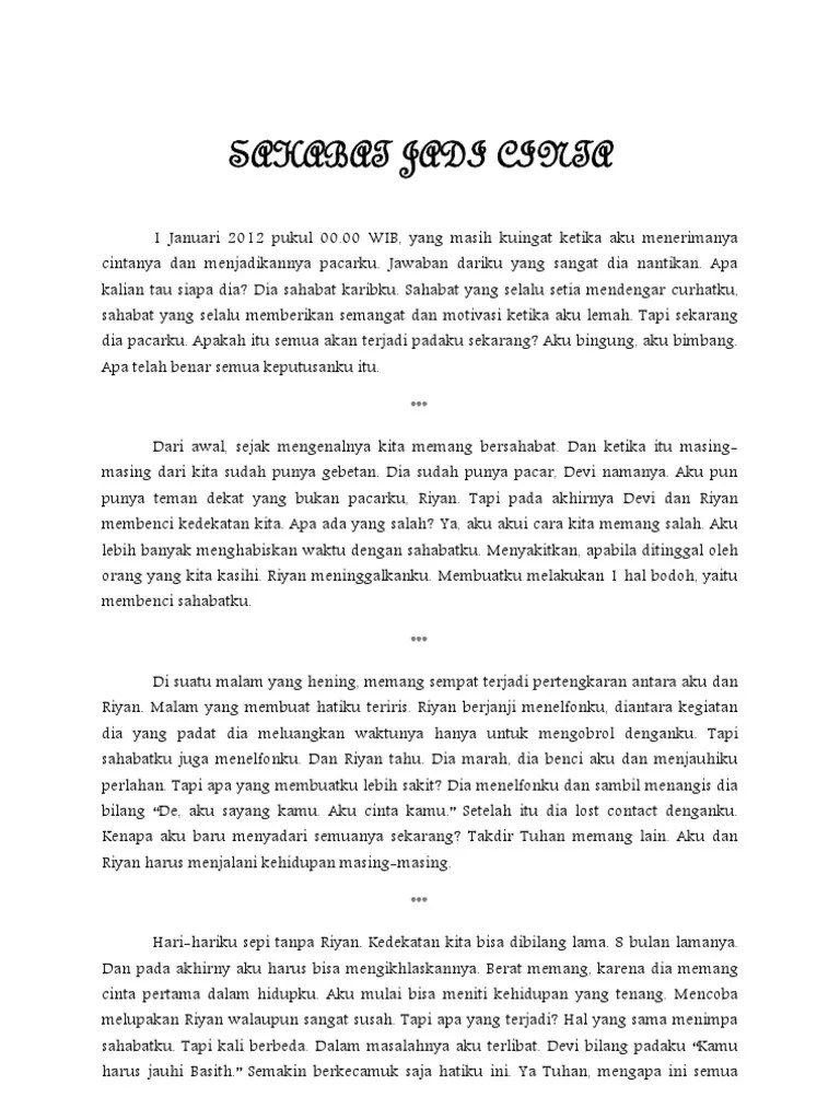 Sahabat Jadi Cinta | PDF