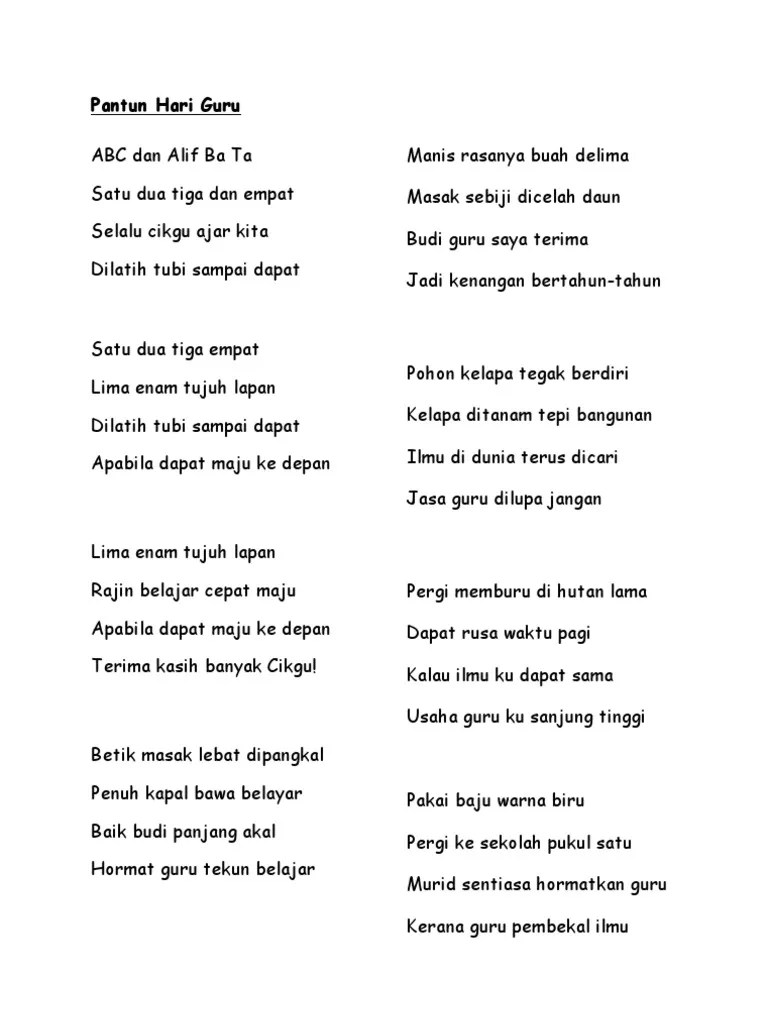 Pantun Guru ~ 35+ images pantun anak sekolah kumpulan pantun, 17 pantun  untuk guru terbaik yang sangat menghibur, pantun buat asatizah 2 madrasah  wak tanjong nor hafiza