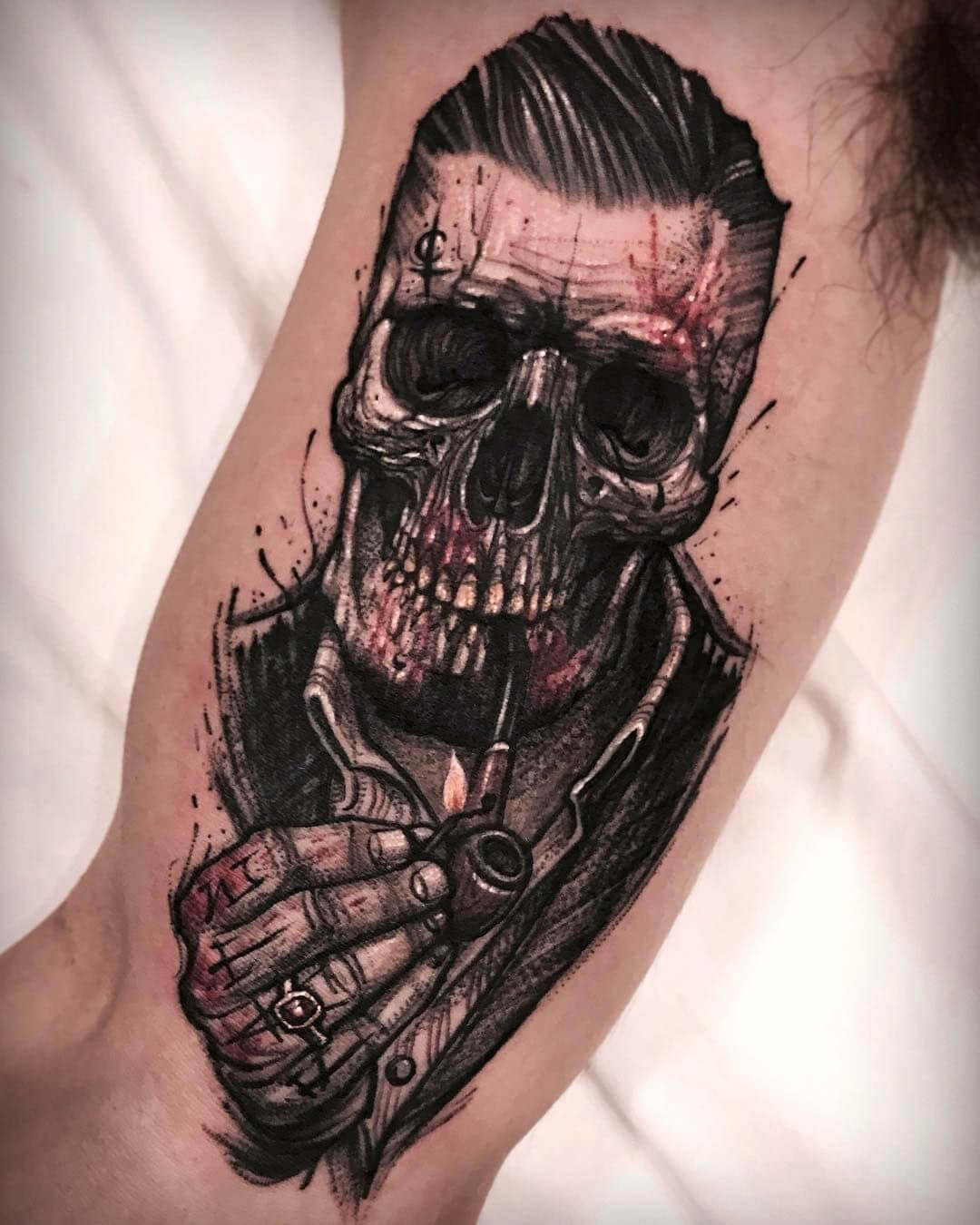 The 110 Best Skull Tattoos For Men | Improb 1350_x_1080_jpg
