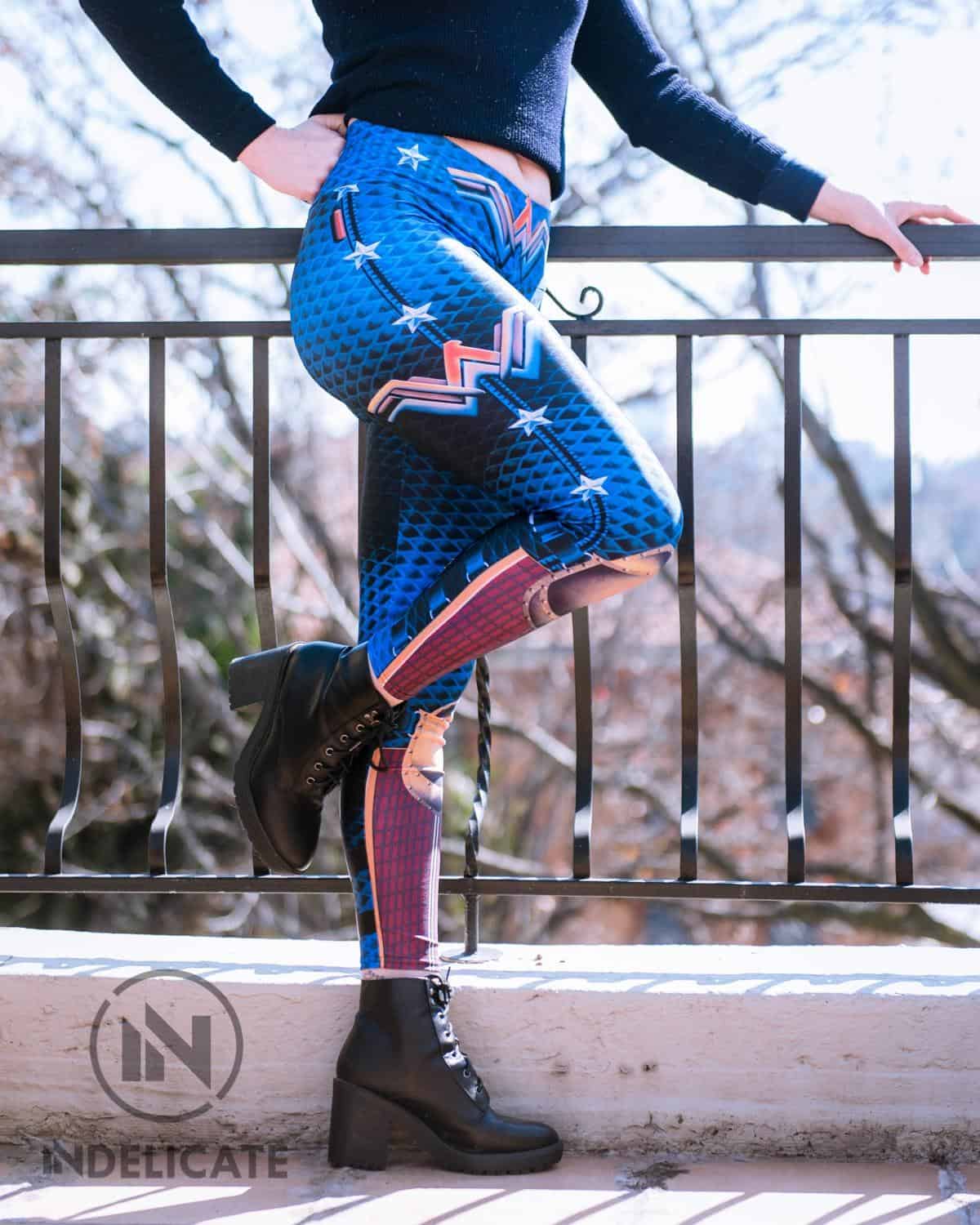 Wonder Woman Power Up Leggings 