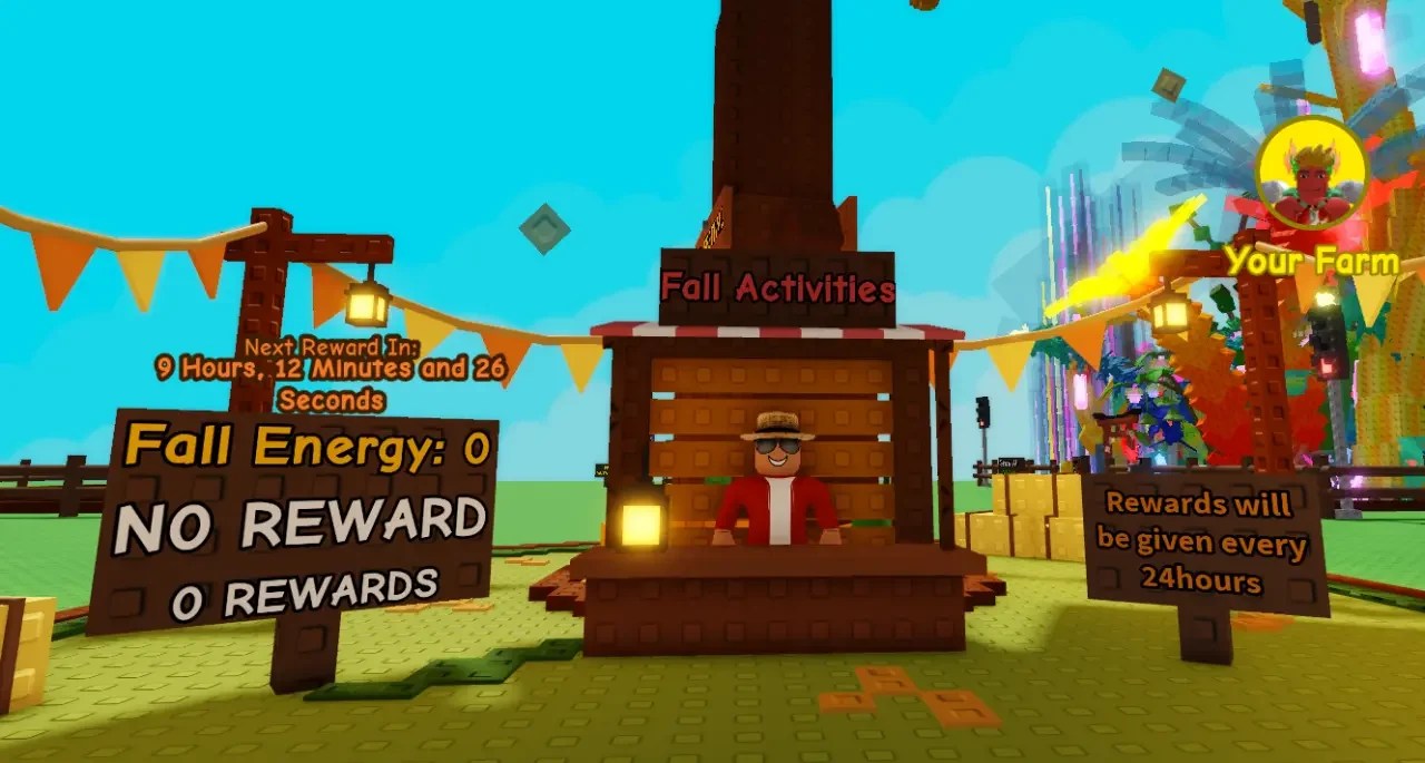 Grow a Garden Fall Update Introduces New Fall Energy Mechanic