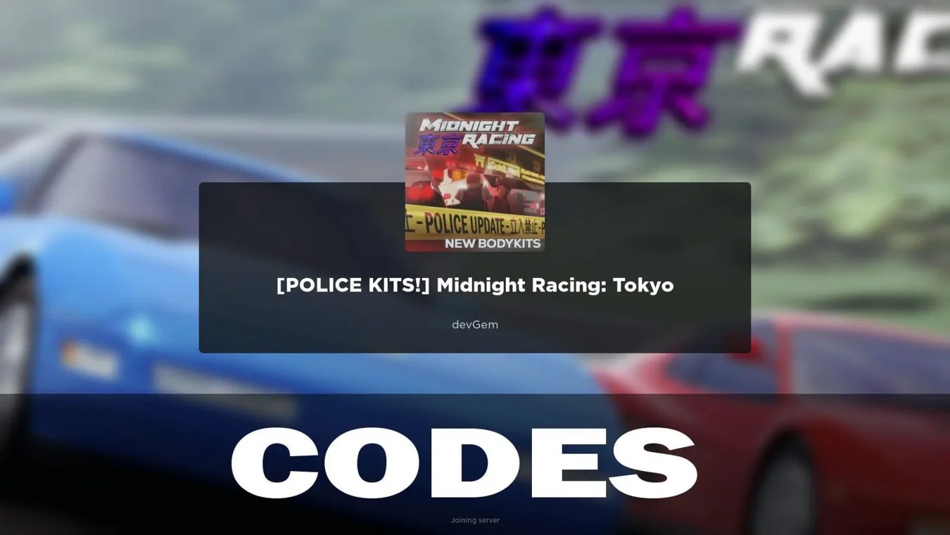 Midnight Racing Tokyo Game Codes Unlock Free Rewards