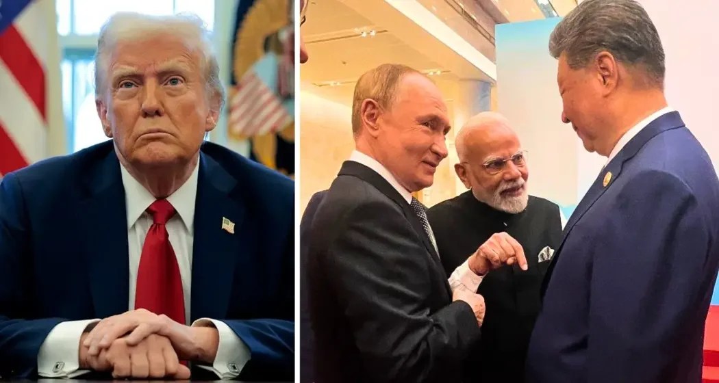 Trump Claims India, Russia Shift to China Alignment