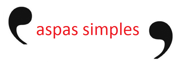 Aspas Simples