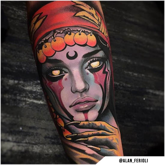 Oltre 50 Idee New School Tattoo - Storia, Caratteristiche E Significati 550_x_550_jpg