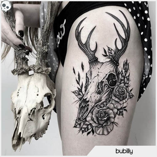 Significato Tatuaggio Teschio - Simbolismi E Tante Idee A Cui Ispirarsi 500_x_500_jpg